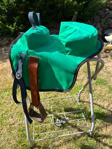 Green saddle buddy seat - , ride