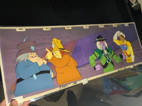 Bravestarr animation cel - bravestarr,