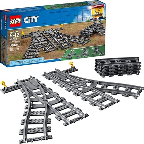 Lego city trains - trains, tracks