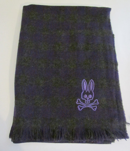 Purple and gray cashmere - purple,