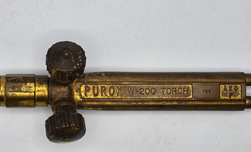 Purox 200 oxy acetylene - purox, w-200