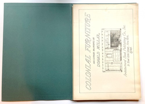 Antique book colonial - antique, "colonial