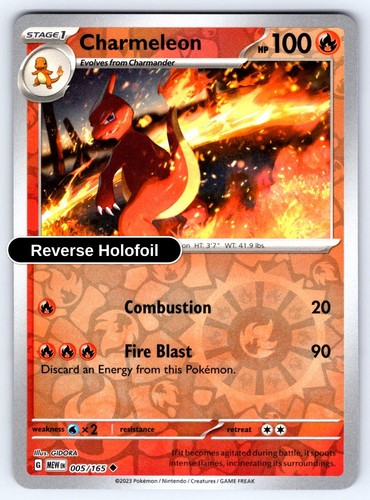 Charmeleon mew 005 - -, 005/165]