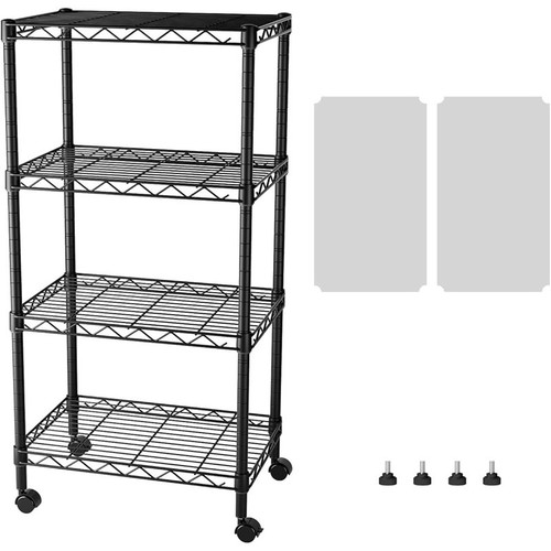 Stainless steel storage shelf - steel,