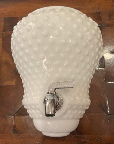 Vtg fenton hobnail milk - hobnail,