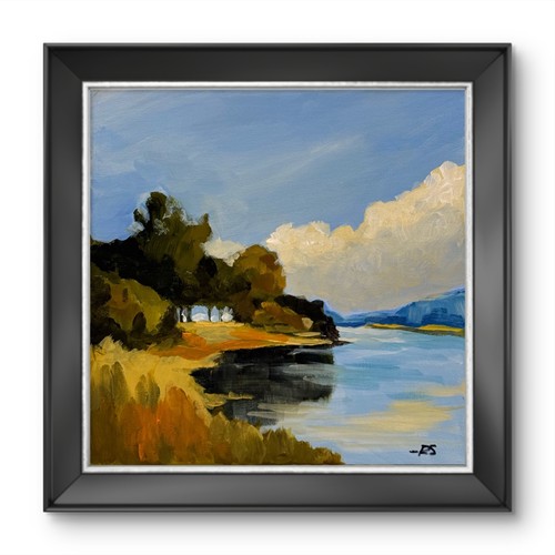 Original impressionist 12x12 - impressionist,
