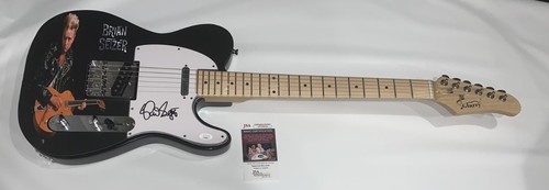 Brian setzer signed - brian, custom