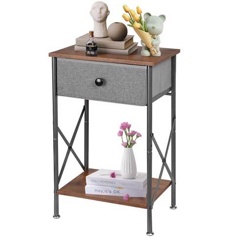 Nightstand drawer end table - end,