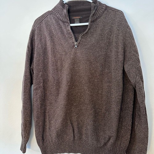 Dockers brown zip men s - dockers,