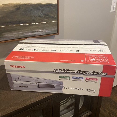 Toshiba kv550 dvd - dvd/vcr, vhs