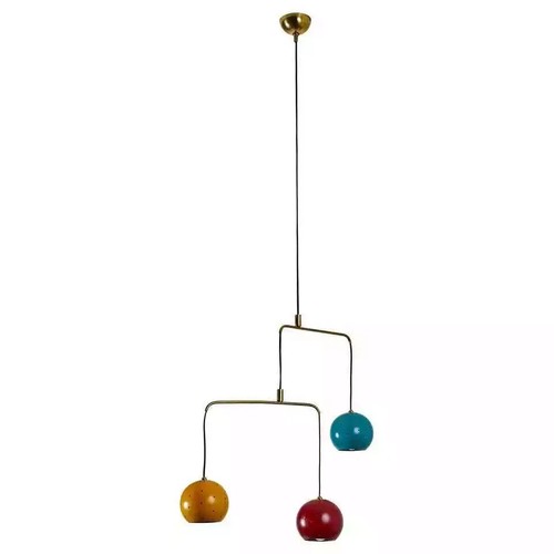 1950s mid century - urchin, brass