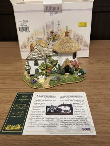 Lilliput lane teapot cottage - lane,