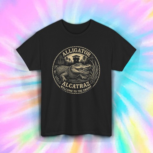 Alligator alcatraz shirt swamp - alcatraz,