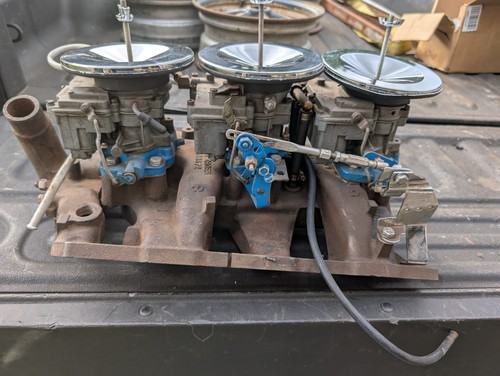 1965 pontiac 9778818 - 9778818, tri-power