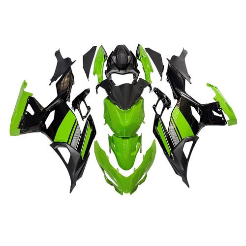 Green black fairing - green,
