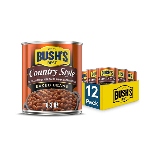 Baked beans country style - country,