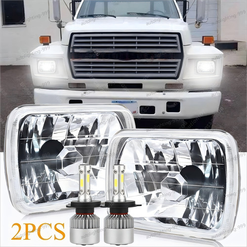 7x6 5x7 led headlight lo - led,