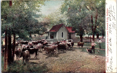 1900s dairy cottage jersey - cottage, &
