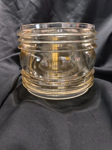 Vintage nautical glass fresnel - vintage,