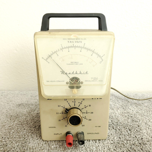 Heathkit vacuum tube volt - vacuum,