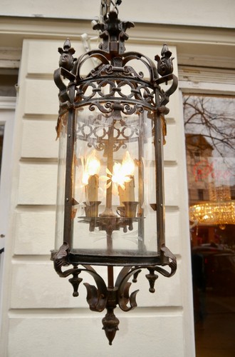 Antique gothic lantern - gothic,