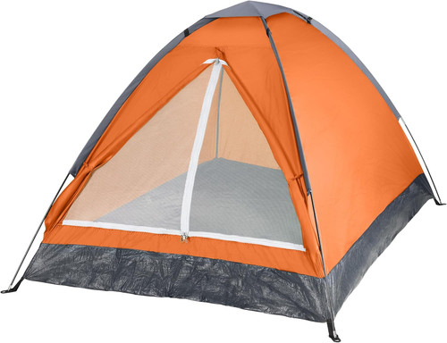 Person camping tent with - person,