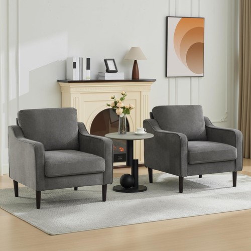 Fabric accent chair - accent,