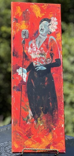 Original oil painting jazz - original,