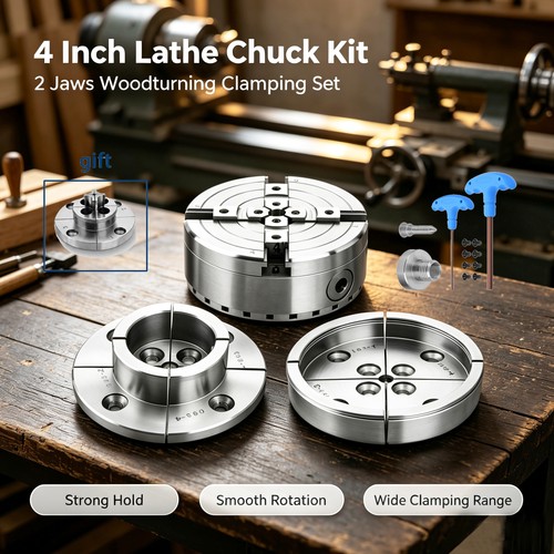 Wood lathe chuck - chuck, 1"