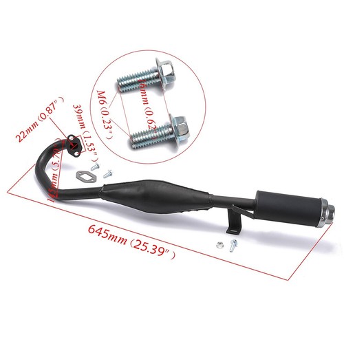 Motorcycle exhaust muffler - exhaust,