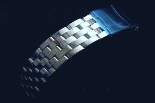Steel bracelet strap - bracelet,