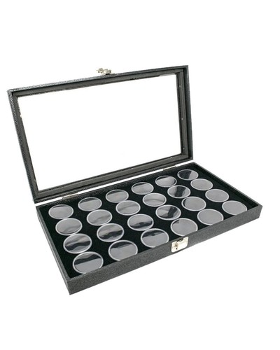 Novel box glass - box, black