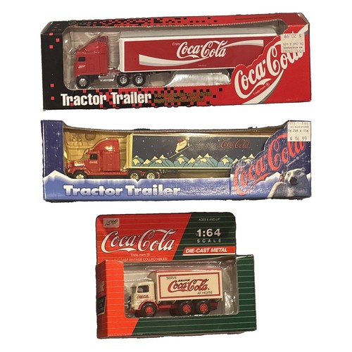 Coca cola diecast truck lot - diecast,