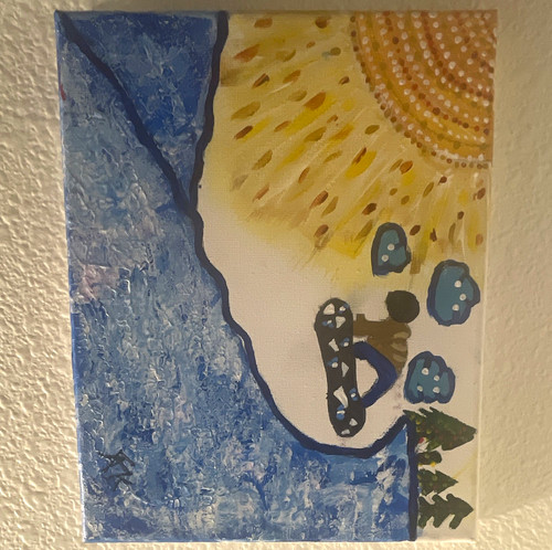 Original abstract canvas - original,
