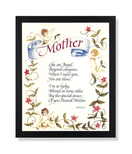 Mother angel mom - angel, poem