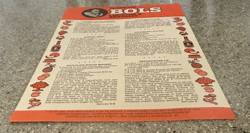 Vintage 1970 bols - 1970's, liqueurs