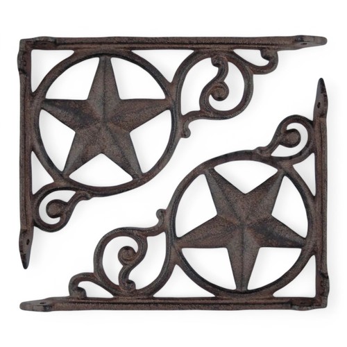 Western star shelf brackets - star,