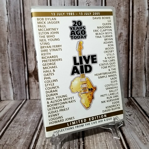 Live aid years - aid, ago