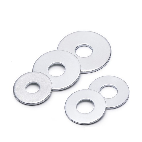 Flat washer zinc - flat, plated