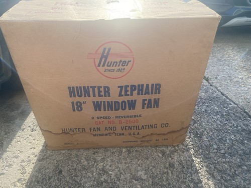 Vintage hunter zephair - vintage, 18”