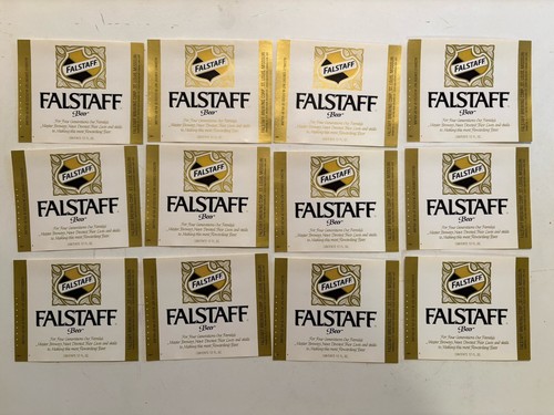 Vtg falstaff beer - vtg,