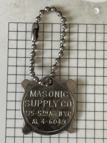 1940 key fob masonic - 1940,
