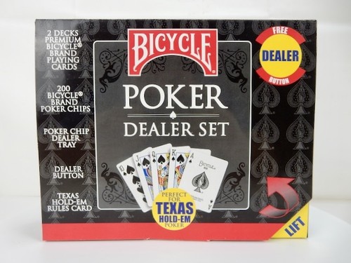 Bicycle poker dealer set - poker,