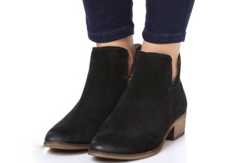 Splendid hamptyn black suede - hamptyn,