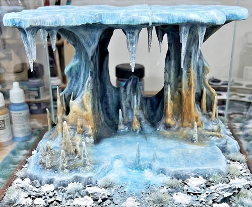 Wampa ice cave diorama - 1:18,