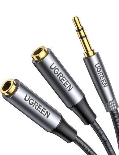 Headphone splitter 5mm aux - 3.5mm,