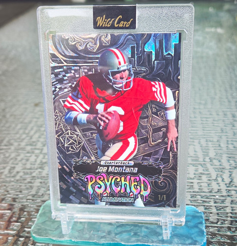 Wild card alumination psyched - card,