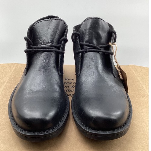 Born harrison black leather - black,