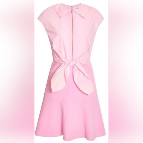 Carven pink tie front - pink, tie-front