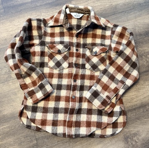 Vintage woolrich wool shirt - vintage,